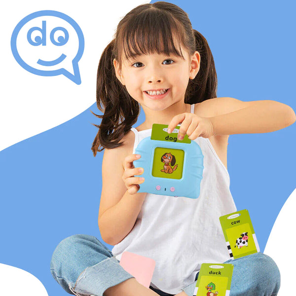 Kids Early Learning Flashcards - Audible Reading Device + 112 Words!